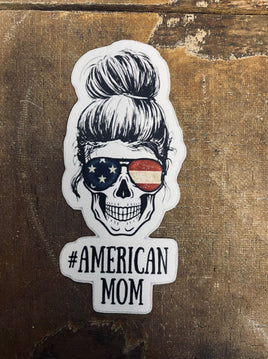 American Mom Sticker