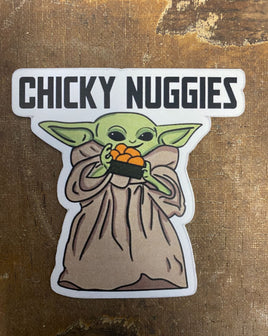 The Child "Chicky Nuggies" Sticker