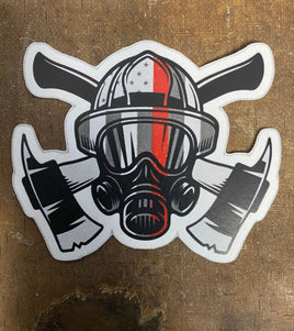 Fire Fighter Sticker