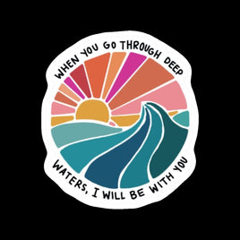 ISAIAH 43:2 - Sticker