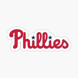 Phillies Star Sticker- MLB Baseball