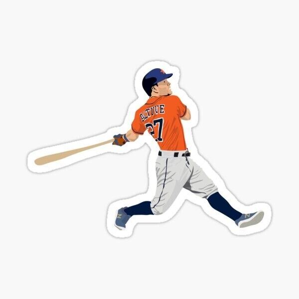 astros baseball - Astros - Sticker