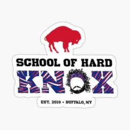 Dawson Knox School of Hard Knox Sticker