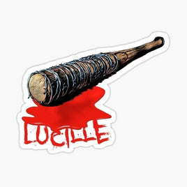 Lucille Bat from Walking Dead Sticker