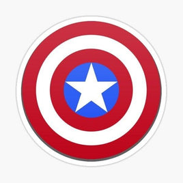 Captain American Shield Sticker