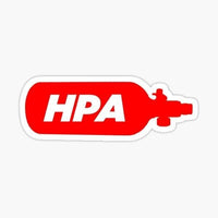 
              Airsoft HPA Tank - Sticker
            