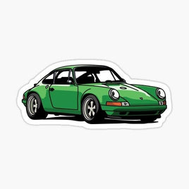 Porsche 911 Sticker