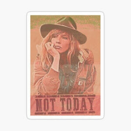 Not Today Beth Dutton - Sticker