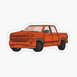 Silverado Truck - Chevy - Sticker