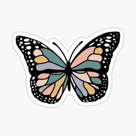 Colorful Butterfly - Sticker