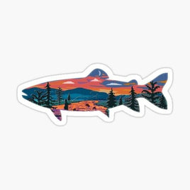 Mountain Trout - Sticker