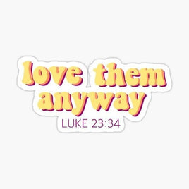 Luke 23-34 - Sticker Apple