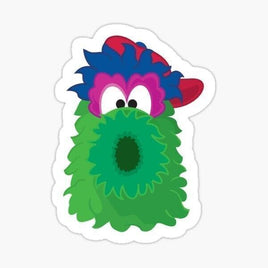 Philly Bear - Sticker Apple- MLB Baseball