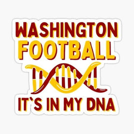 Washington Commanders Football - Its in my DNA - Sticker Apple