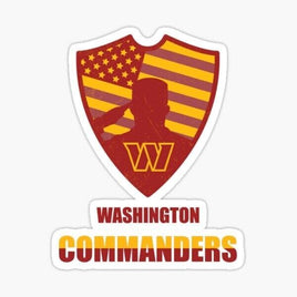 Washington Commanders Vets- Sticker Apple