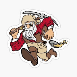 Gold Miners - San Francisco 49er's - Sticker Apple