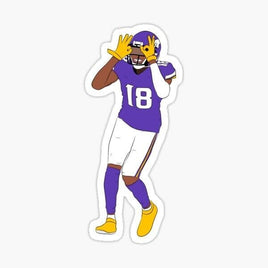 Griddy - Minnesota Vikings - Sticker Apple