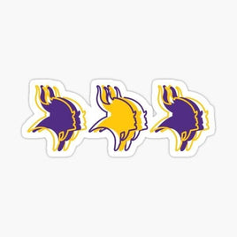 Pattern - Minnesota Vikings - Sticker Apple