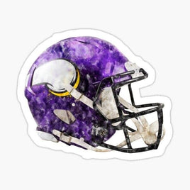 Helmet - Minnesota Vikings - Sticker Apple