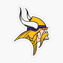 Cool Viking - Minnesota Vikings - Sticker Apple