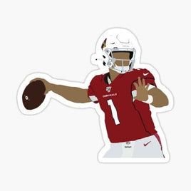 Kyler Murray Throwing - Arizona Cardinals - Sticker Apple