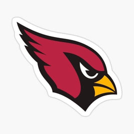 Bird Logo - Arizona Cardinals - Sticker Apple