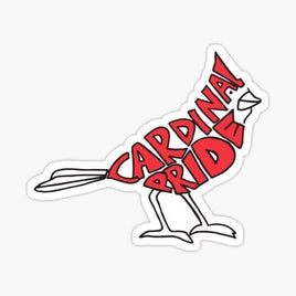 Bird - Arizona Cardinals - Sticker Apple