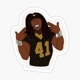 Who Dat - New Orleans Saints - Sticker Apple