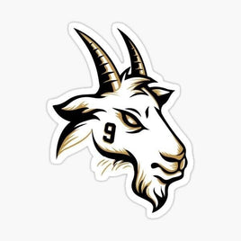 Goat #9 - New Orleans Saints - Sticker Apple