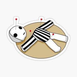 Who Dat Voodoo Referee - New Orleans Saints - Sticker Apple