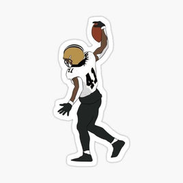 Spiked - New Orleans Saints - Sticker Apple