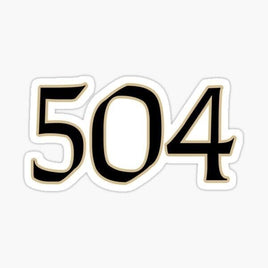 504 - New Orleans Saints - Sticker Apple