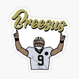 Praise Breesus - New Orleans Saints - Sticker Apple