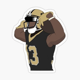 Flexing - New Orleans Saints - Sticker Apple