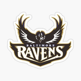 Ravens Wings - Baltimore Ravens - Sticker Apple