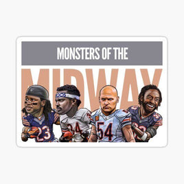 Monsters - Chicago Bears- NFL Football