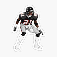 
              Deion Sanders Primetime- Atlanta Falcons - NFL Football - Sports Decal - Sticker
            